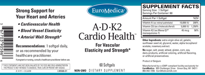 A-D-K2 Cardio Health  Curated Wellness