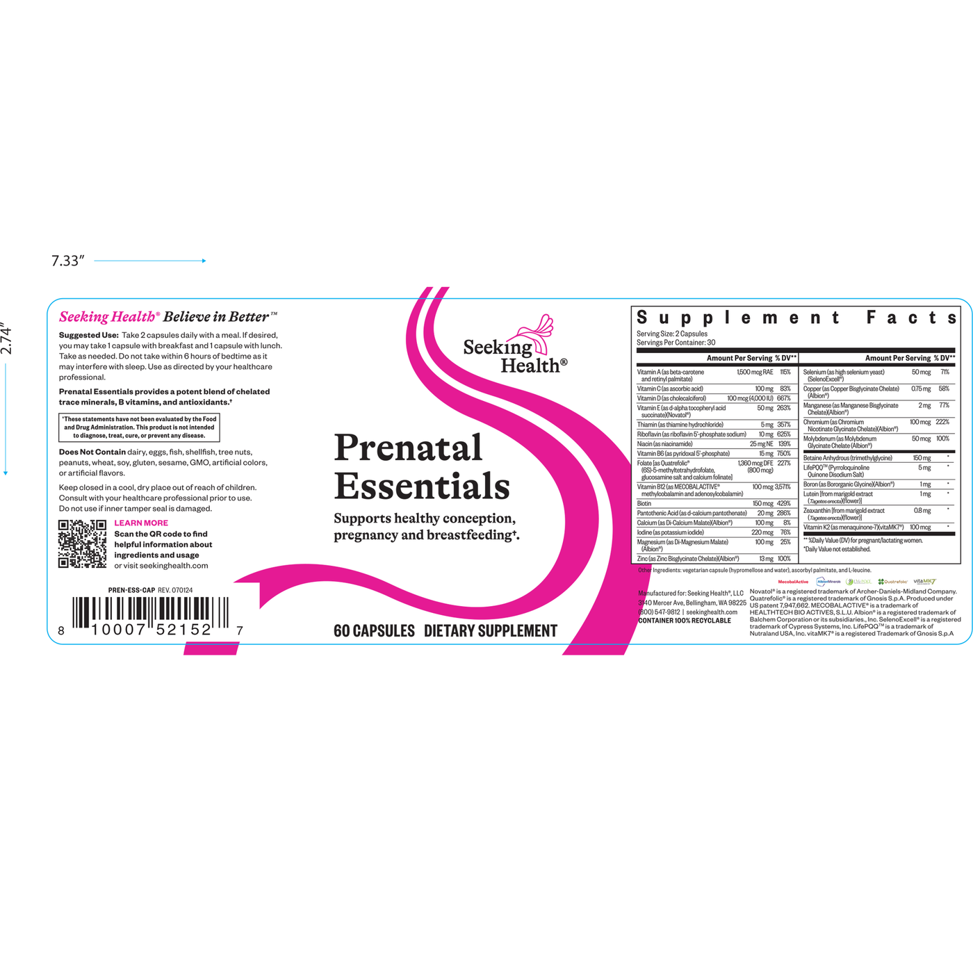 Prenatal Essentials  Curated Wellness