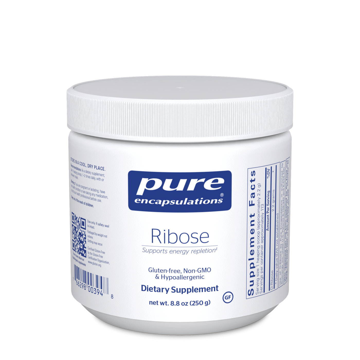 Ribose 250 gms Curated Wellness