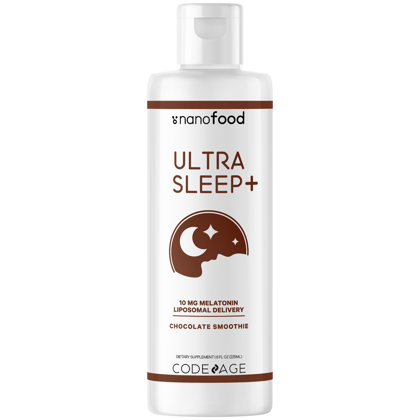 Nanofood Liposomal Ultra Sleep + 8 fl oz Curated Wellness