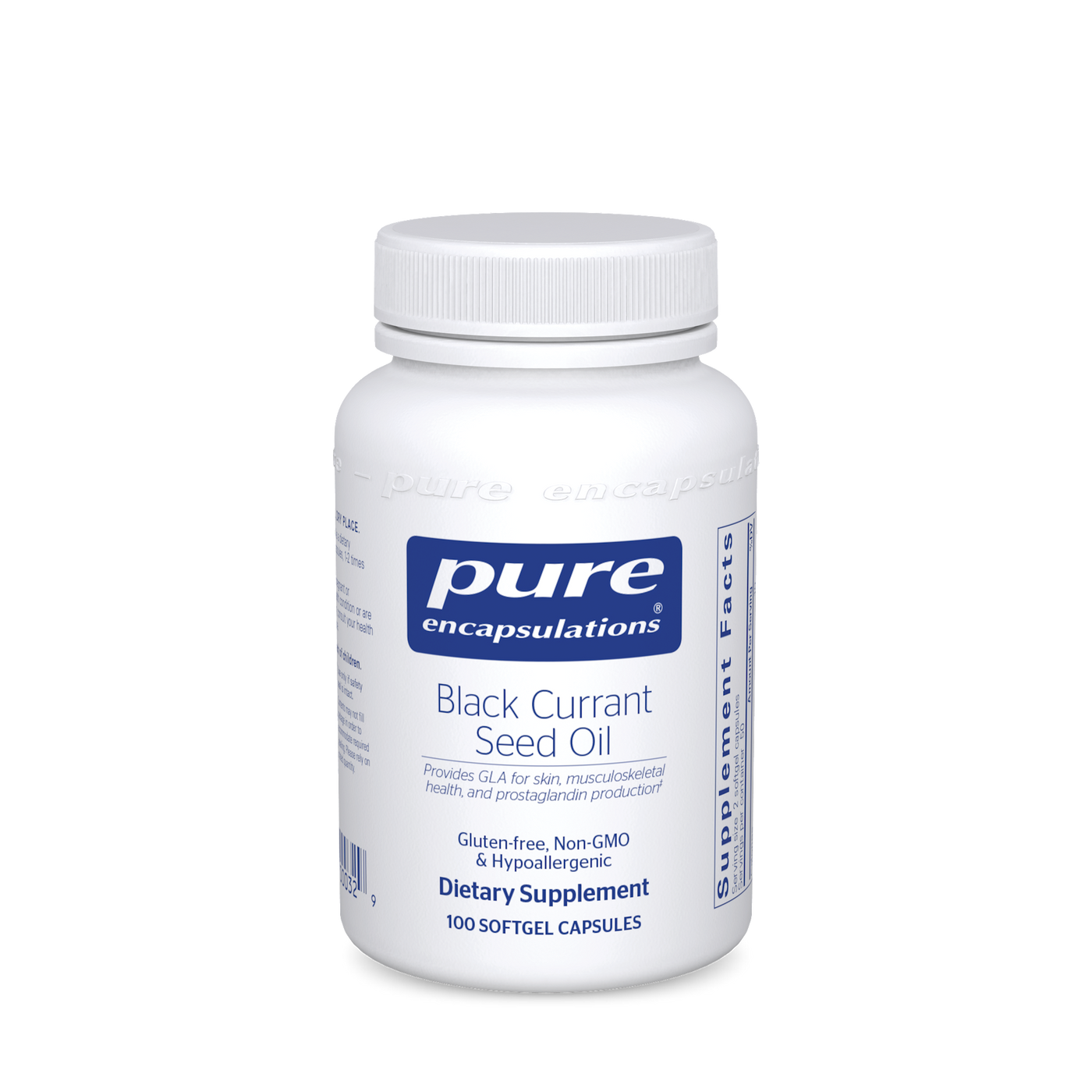 Black Currant Seed Oil 100 gels Curated Wellness