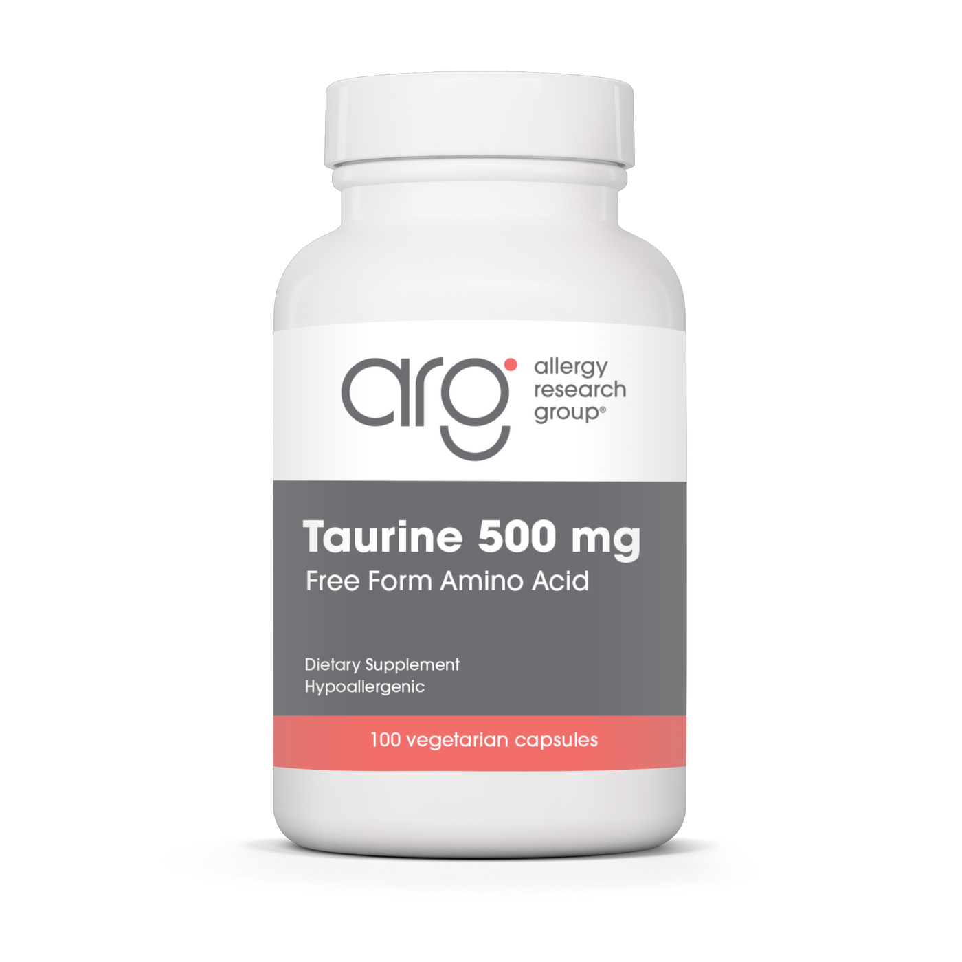 Taurine 500 mg 100 caps Curated Wellness