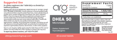 DHEA 50 mg  Curated Wellness
