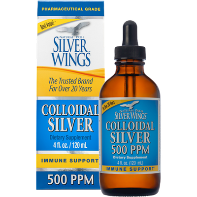 Colloidal Silver 500PPM  Dropper Curated Wellness