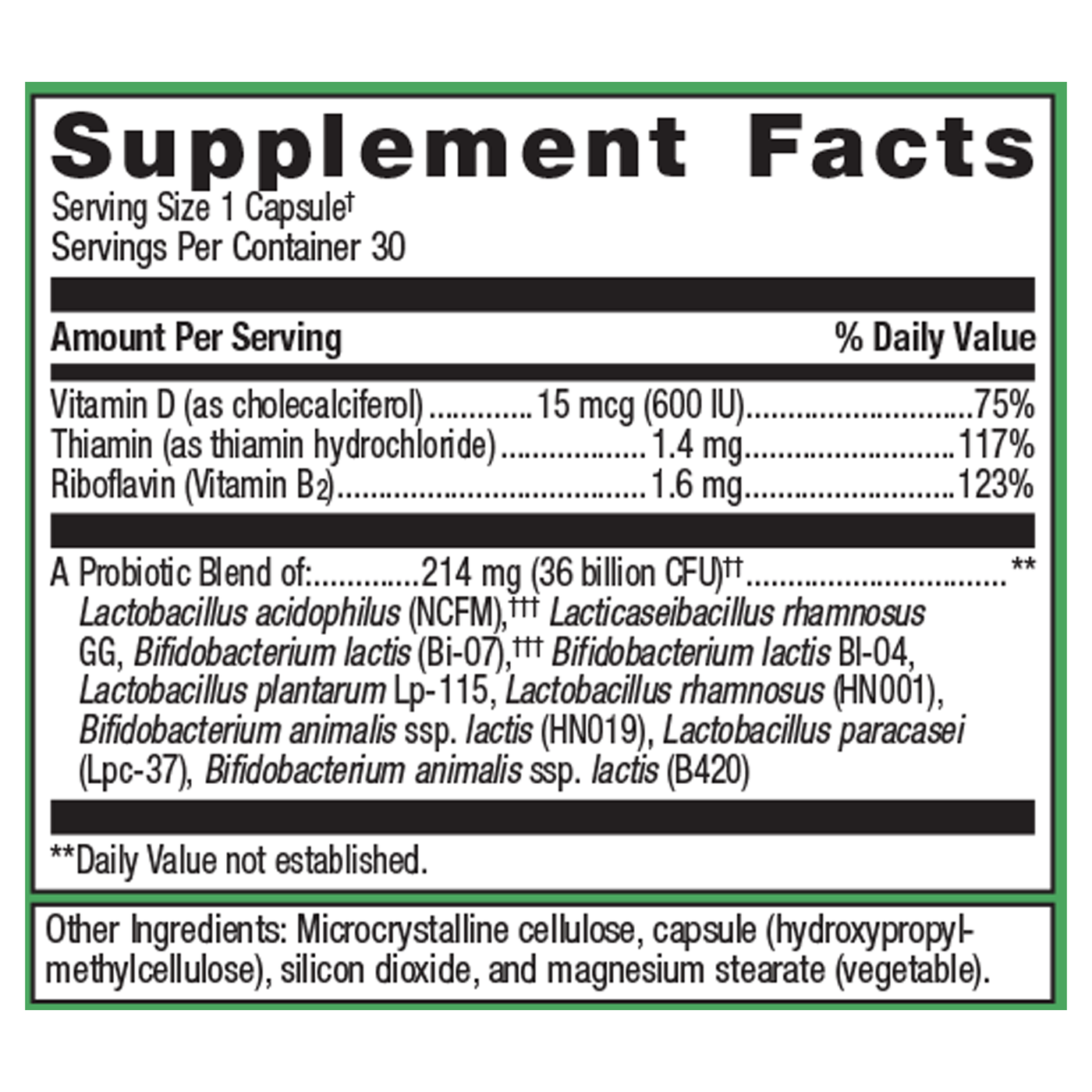 UltraFlora Complete Probiotic 30c Curated Wellness