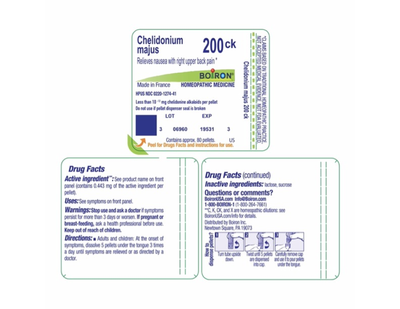 Chelidonium majus 200CK 80 plts Curated Wellness
