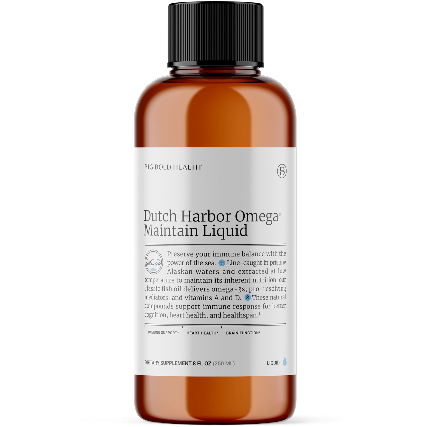 Dutch Harbor Omega Maintain Liquid 8oz Curated Wellness