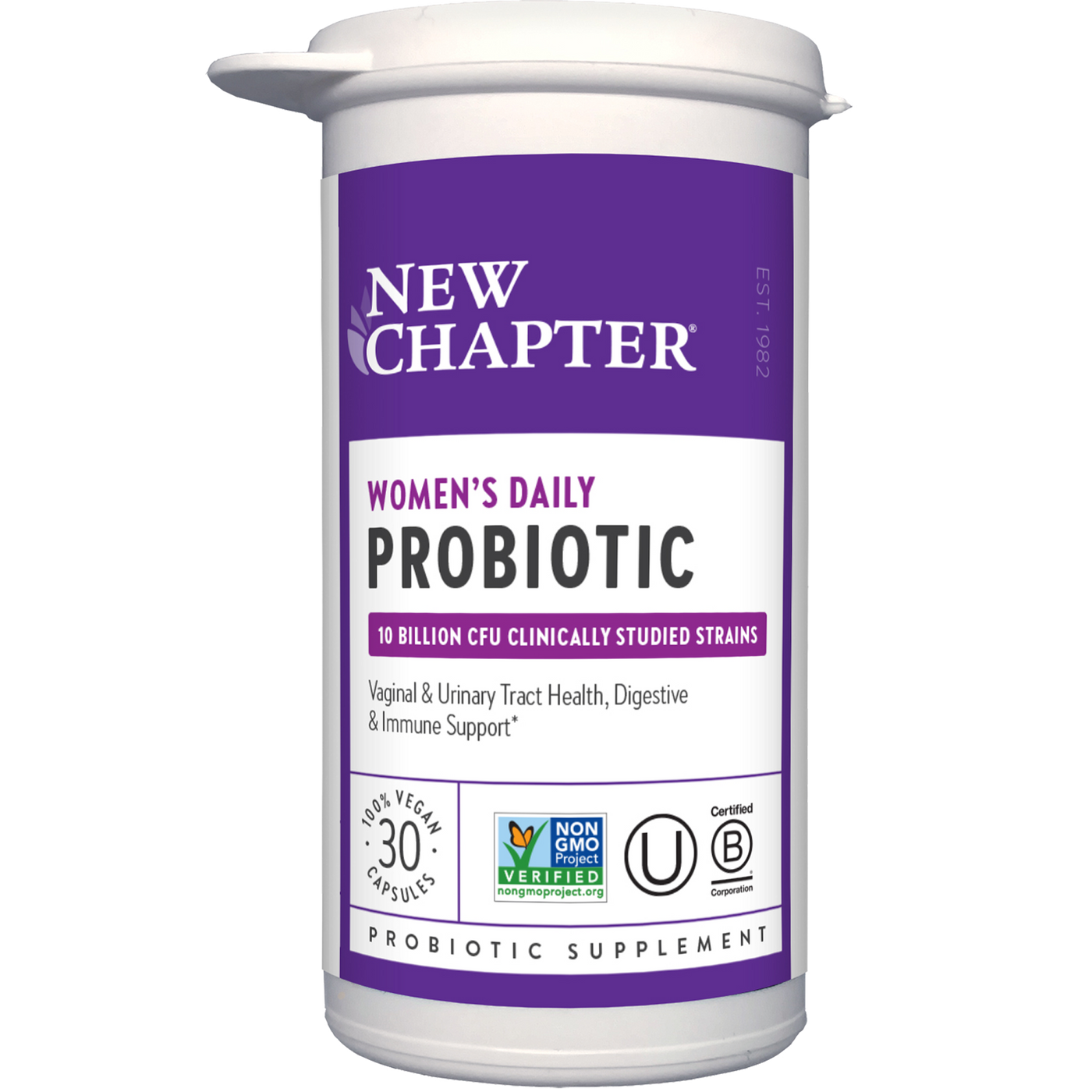 Women's Daily Probiotic 30 vegcaps Curated Wellness
