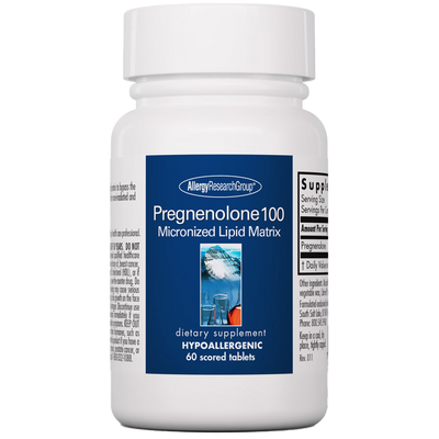 Pregnenolone 100 mg  Curated Wellness