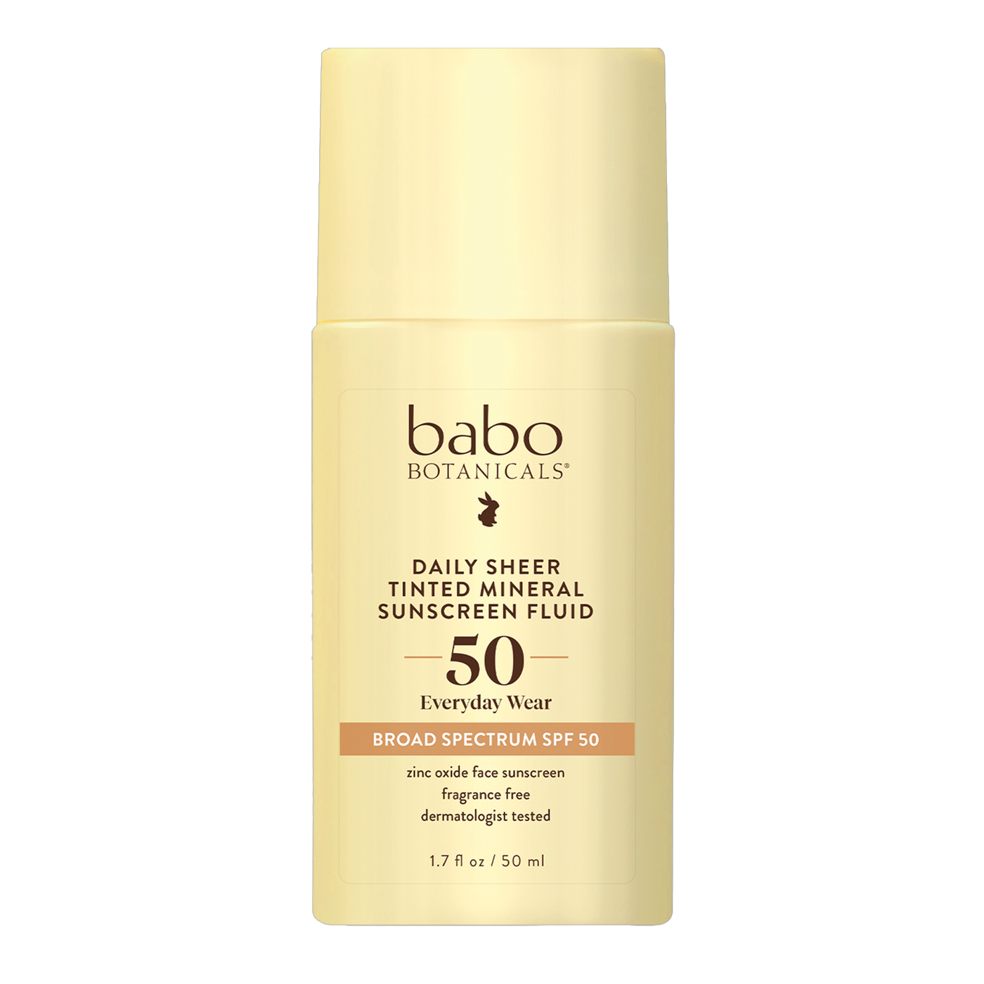 DS Tinted Mineral Sunscreen SPF50 1.7oz Curated Wellness