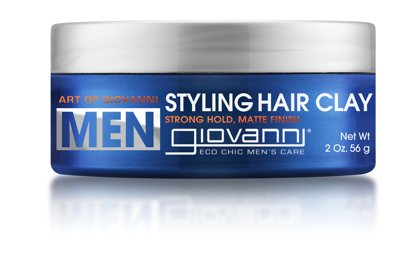 GIOVANNI MEN Styling Hair Clay . Curated Wellness