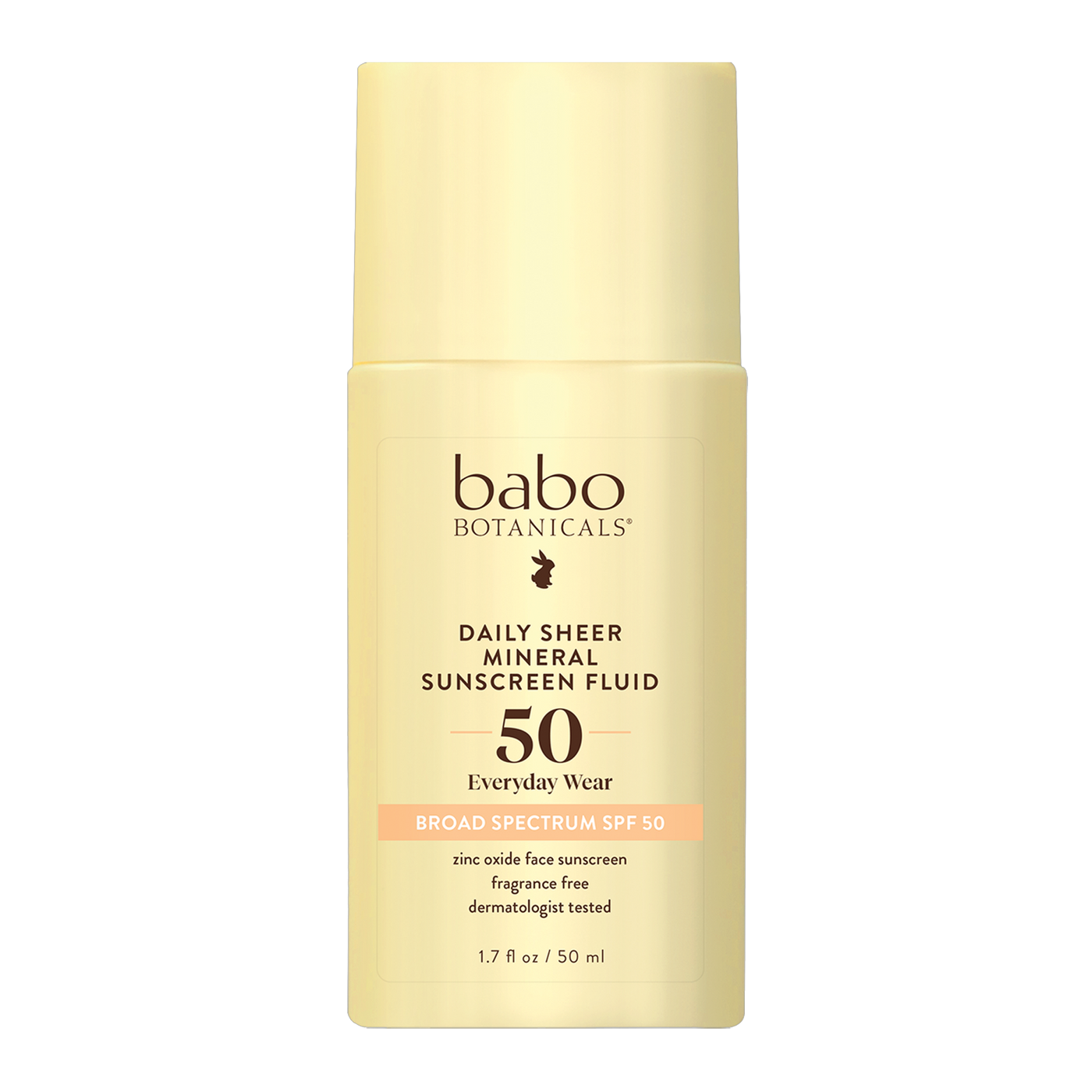 Daily Sheer Mineral SS Fluid SPF50 1.7oz Curated Wellness