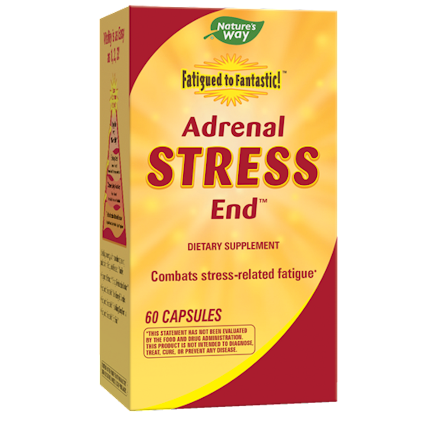 Fatigued/Fantastic Adrenal Stress 60caps Curated Wellness