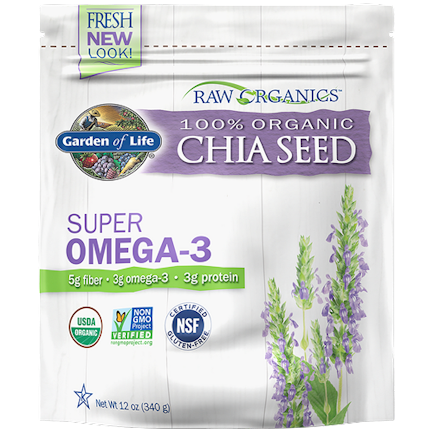 Raw Organics - Organic Chia Seeds  Curated Wellness