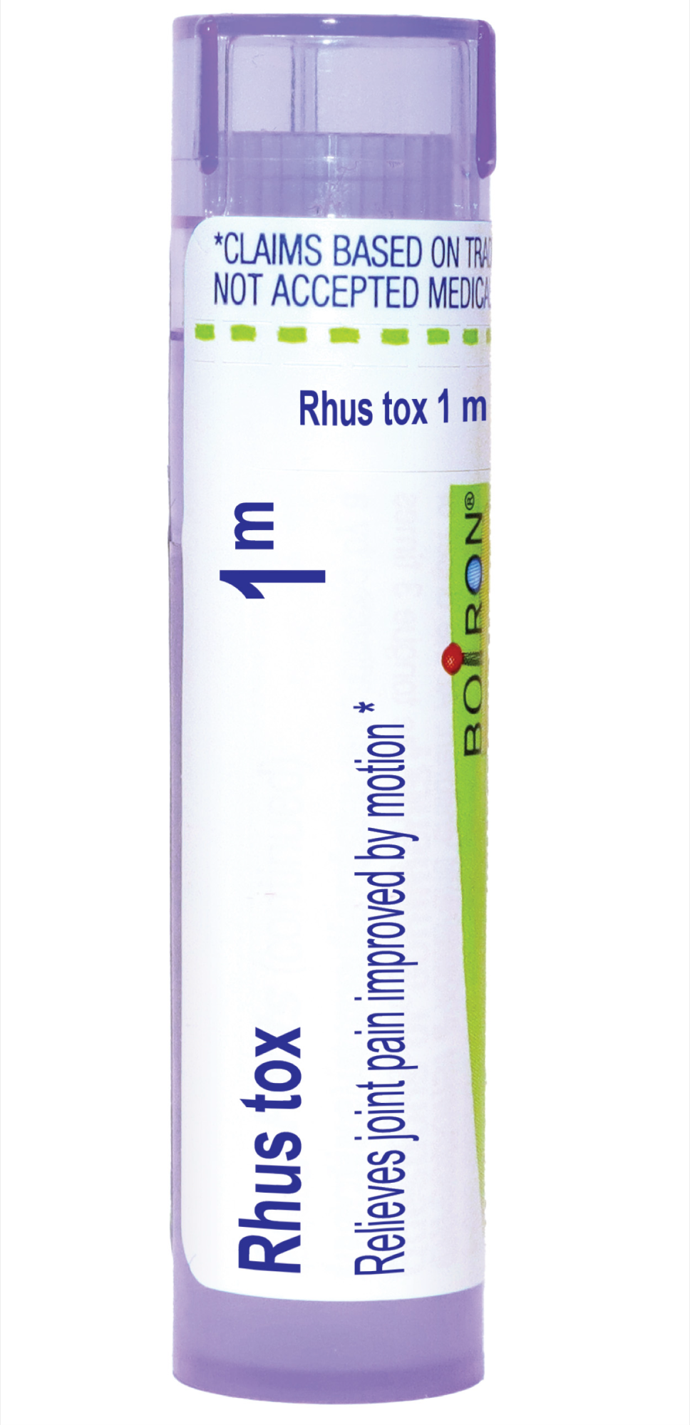 Rhus toxicodendron 1M 80 plts Curated Wellness