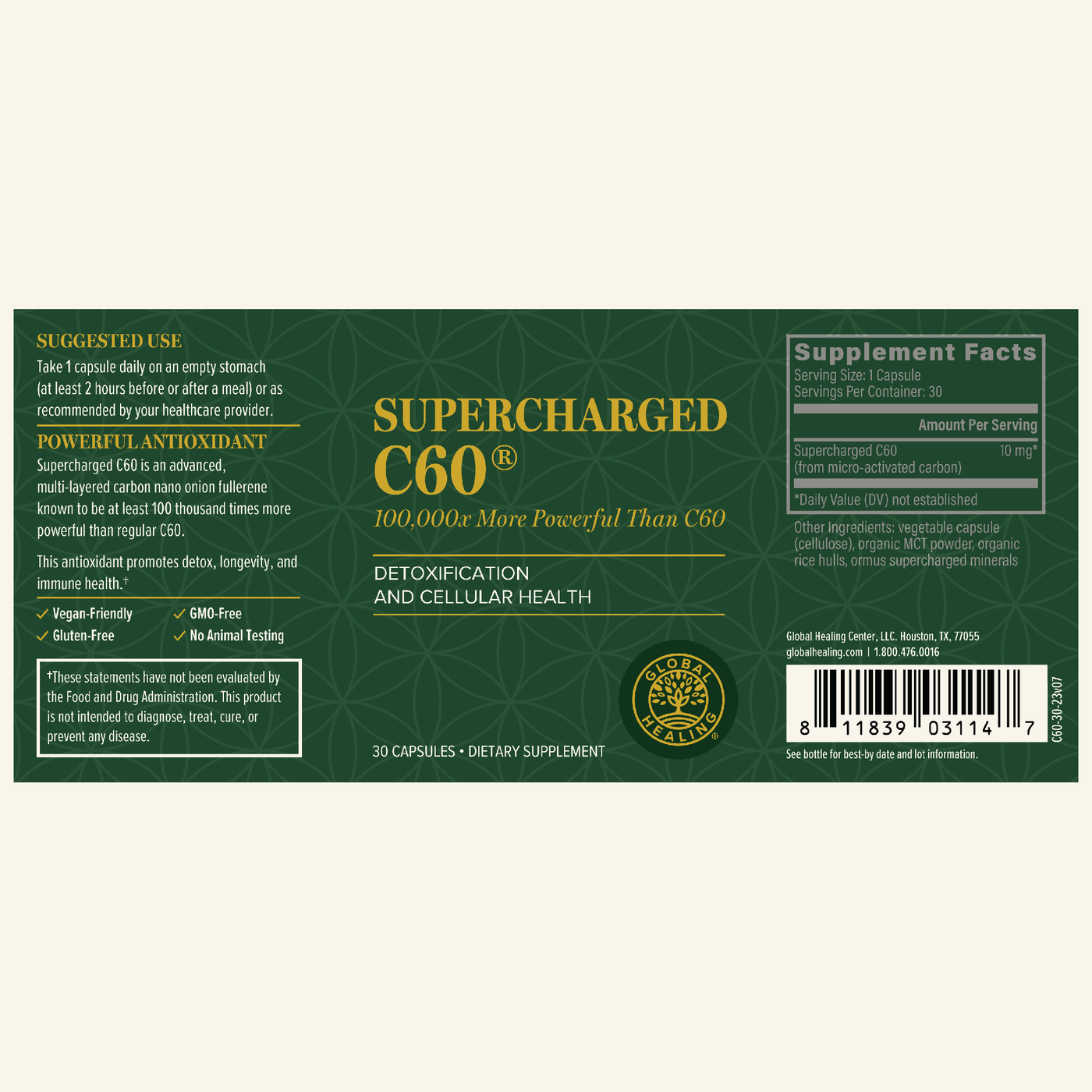 Supercharged C60  Curated Wellness