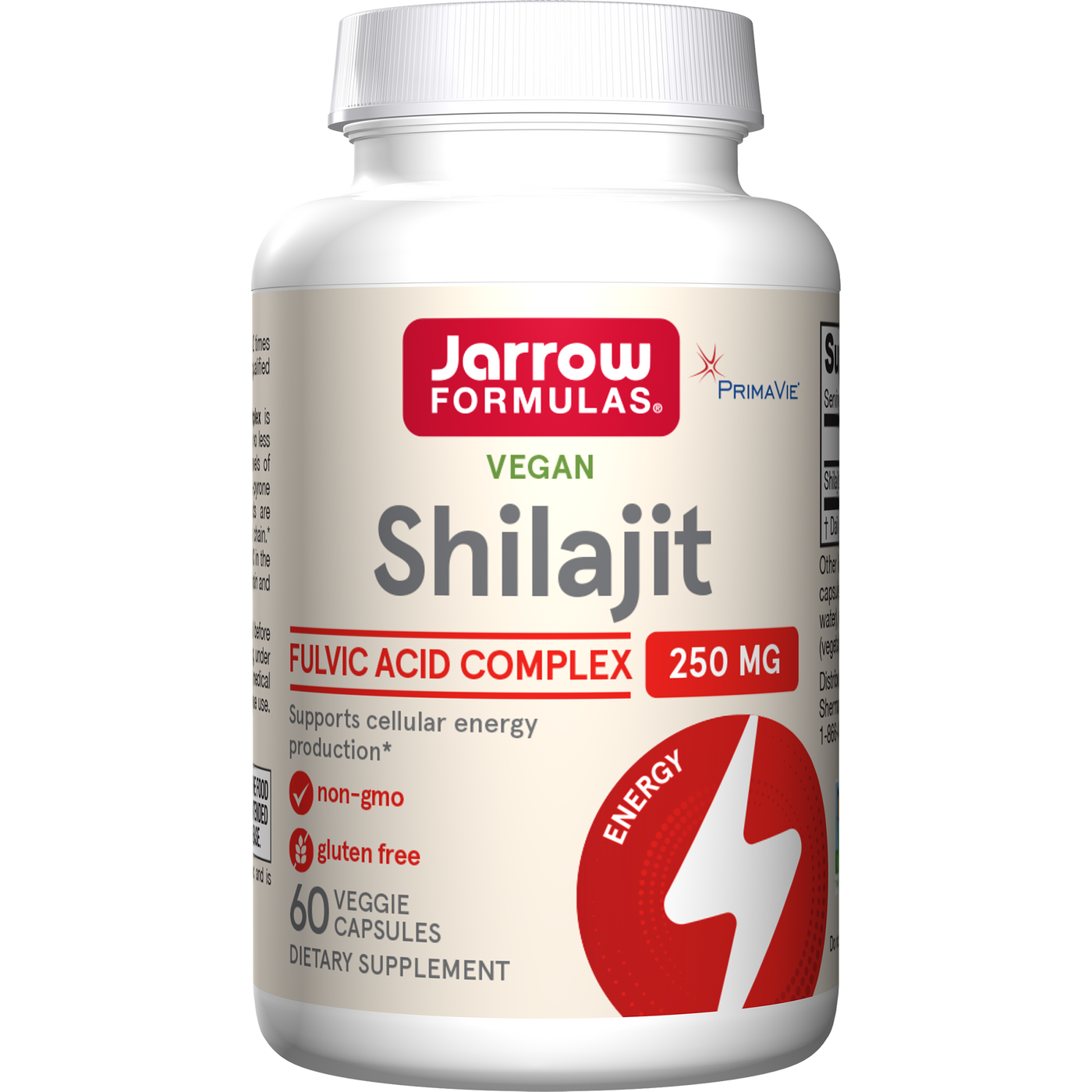 Shilajit Fulvic Acid Complex 60vcaps Curated Wellness