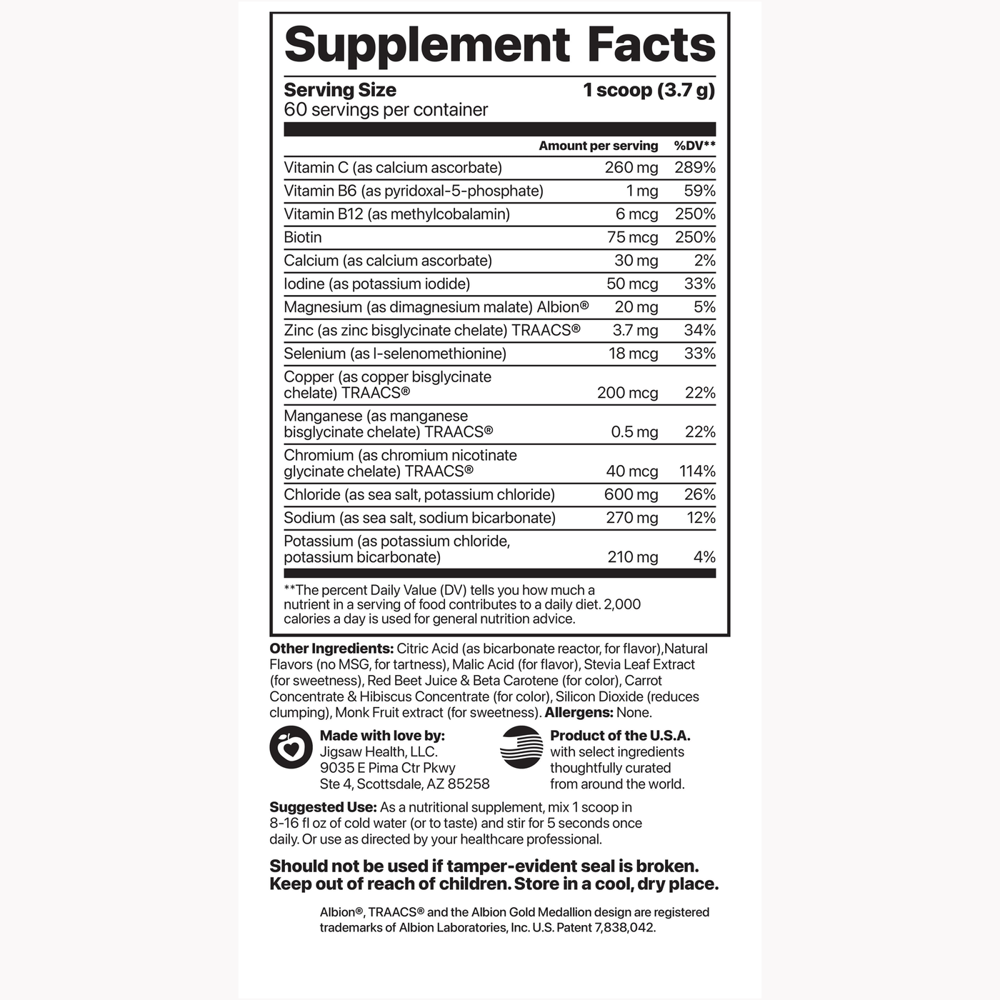 Electrolyte Supreme Fruit Punch 222g Curated Wellness