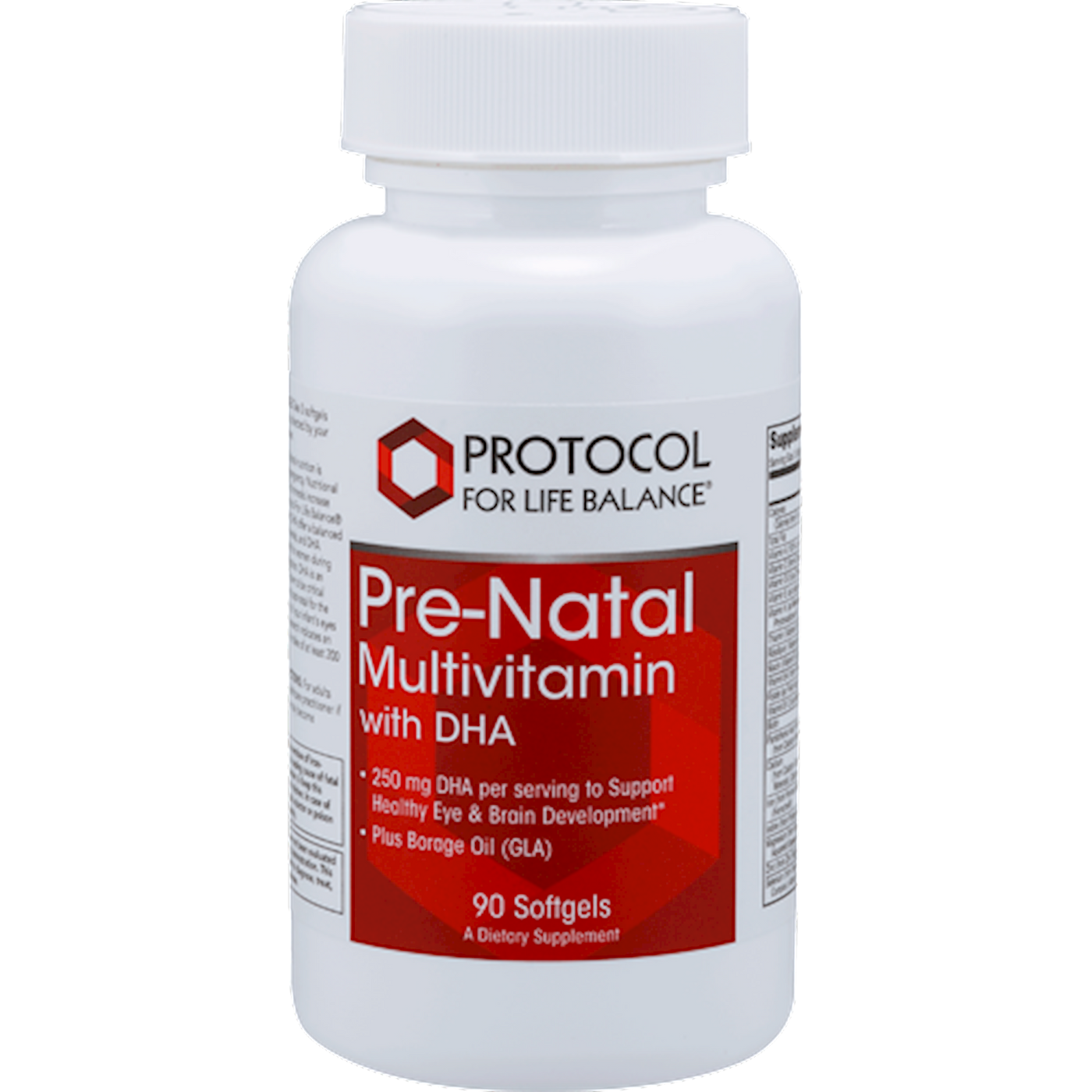 Pre-Natal Multivitamin with DHA 90 Gels Curated Wellness