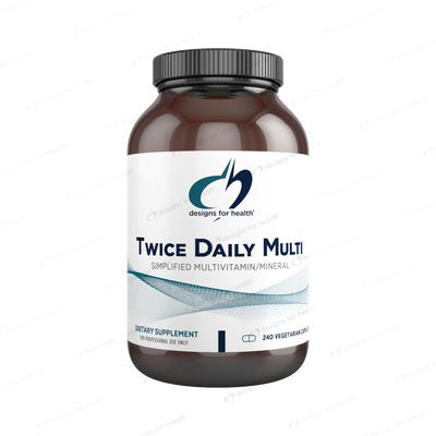 Twice Daily Multi 240 vcaps Curated Wellness