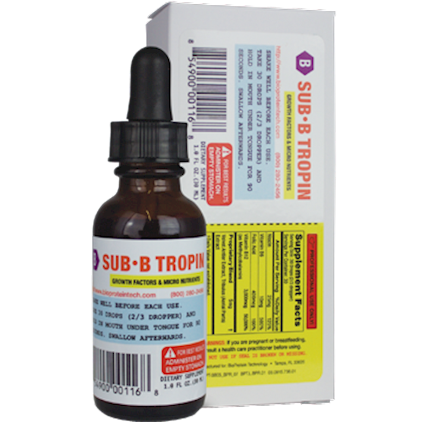 Sub-B Tropin 1 fl oz Curated Wellness