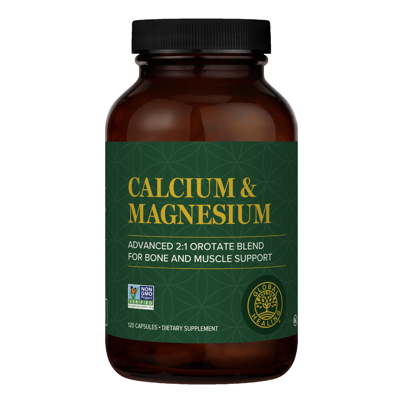 Calcium & Mangesium 120 capsules Curated Wellness