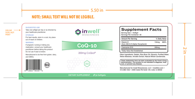 CoQ-10 200mg CoQsol® c Curated Wellness