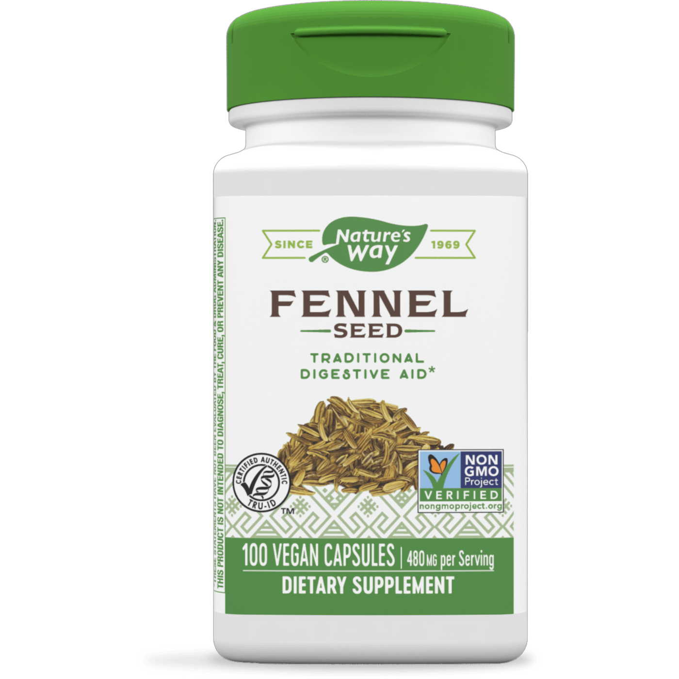 Fennel Seed 480 mg  Curated Wellness