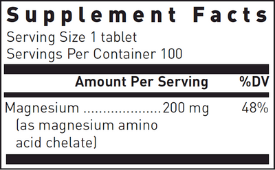 Amino-Mag 200 mg  Curated Wellness