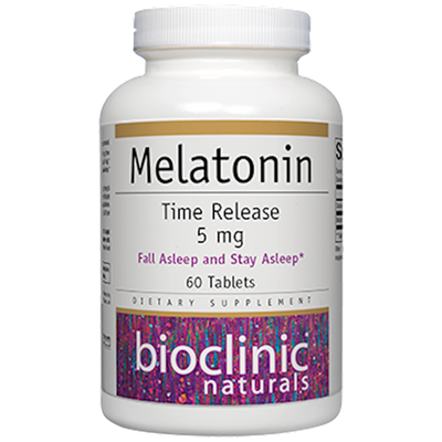 Melatonin Time Release 5 mg  Curated Wellness