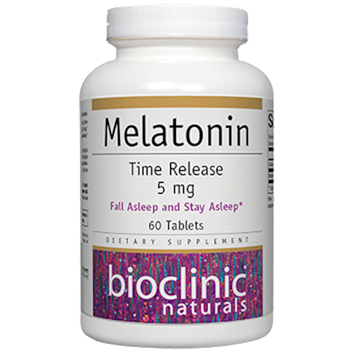 Melatonin Time Release 5 mg  Curated Wellness