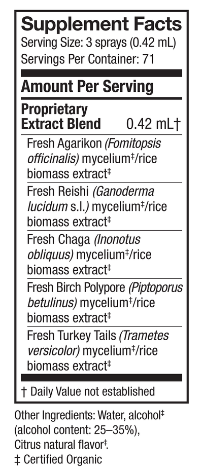 MycoShield Spray Citrus 1 fl oz Curated Wellness