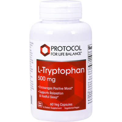 L-Tryptophan 500 mg  Curated Wellness