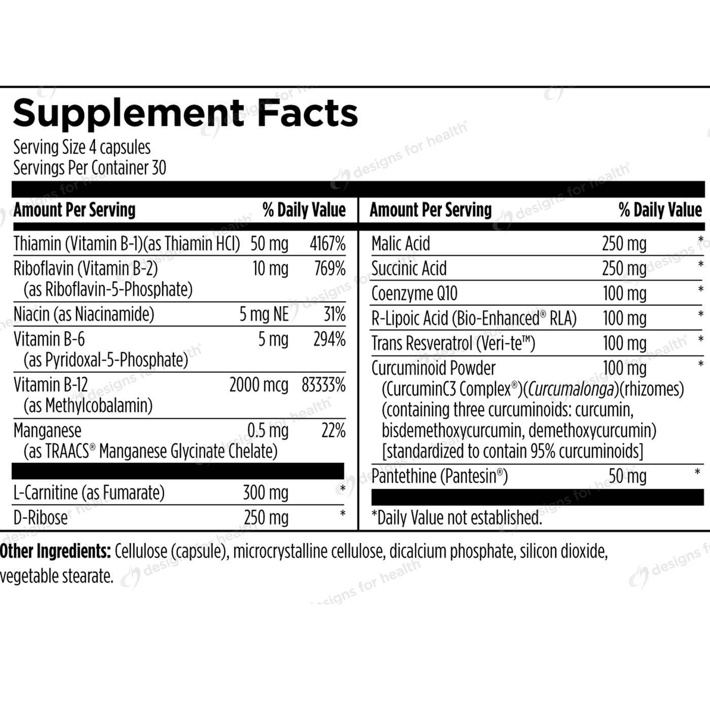 Mitochondrial NRG  Curated Wellness