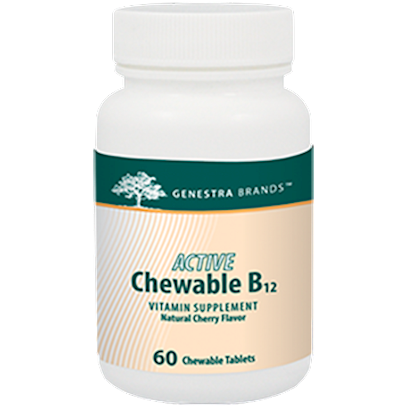 Active Chewable B12 60 tabs Curated Wellness