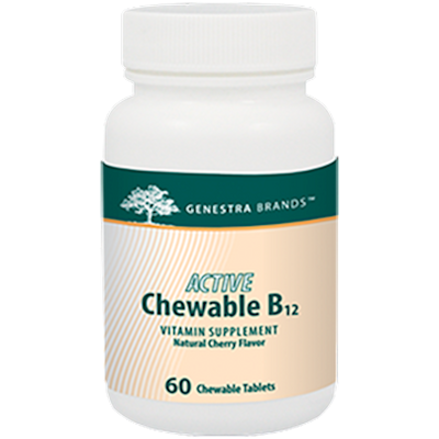 Active Chewable B12 60 tabs Curated Wellness
