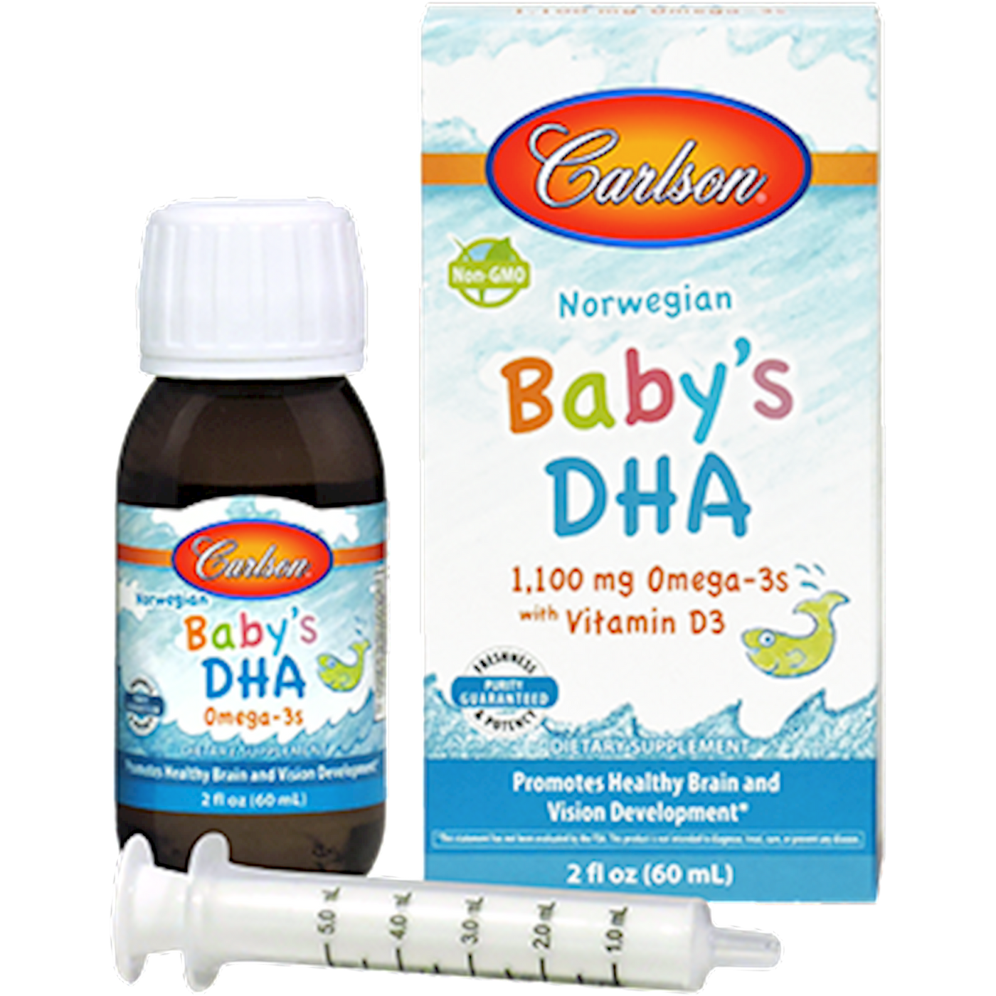 Norwegian Baby's DHA 2 fl oz Curated Wellness