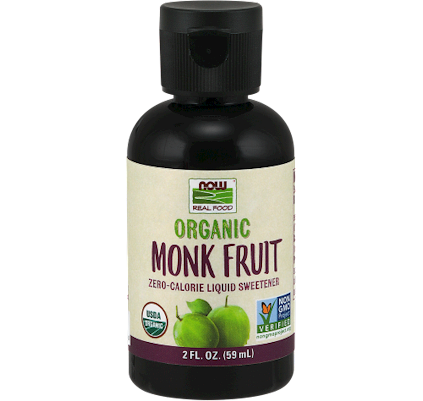 Organic Liquid Monk Fruit 2 fl oz Curated Wellness