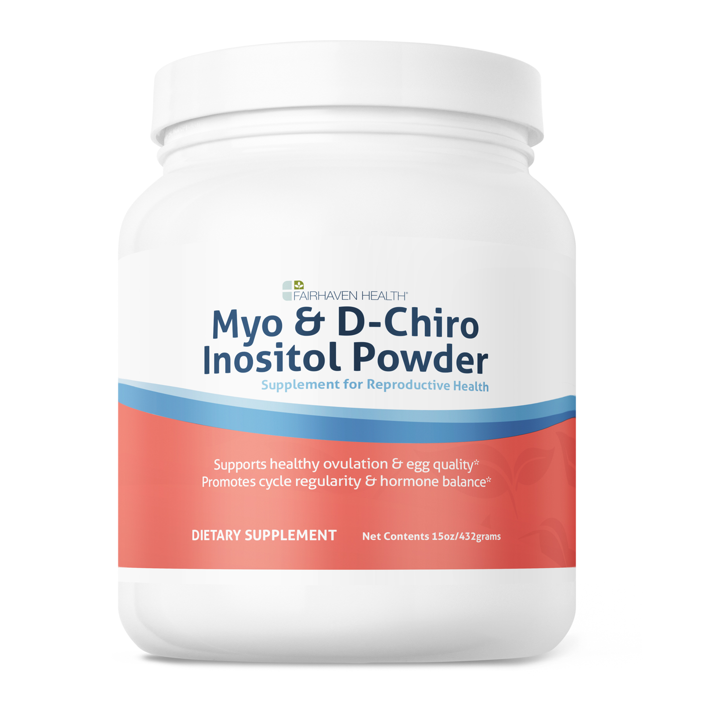 Myo & D-Chiro Inositol Powder 432g Curated Wellness