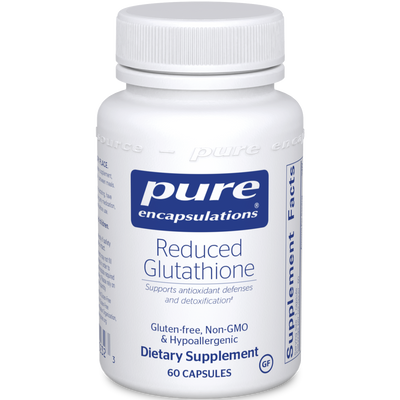 Reduced Glutathione 100 mg 60 vcaps Curated Wellness