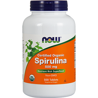 Spirulina 500 mg 500 tabs Curated Wellness