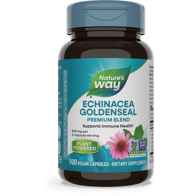 Echinacea Goldenseal 100 caps Curated Wellness