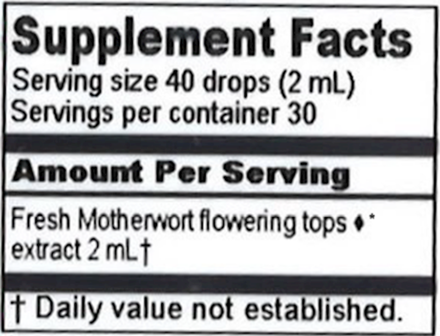 Motherwort Extract  Curated Wellness