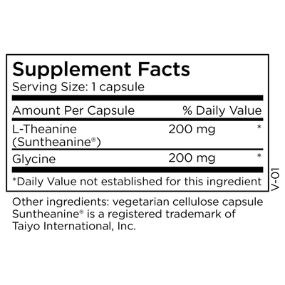 L-Theanine 200 mg 90 cap Curated Wellness