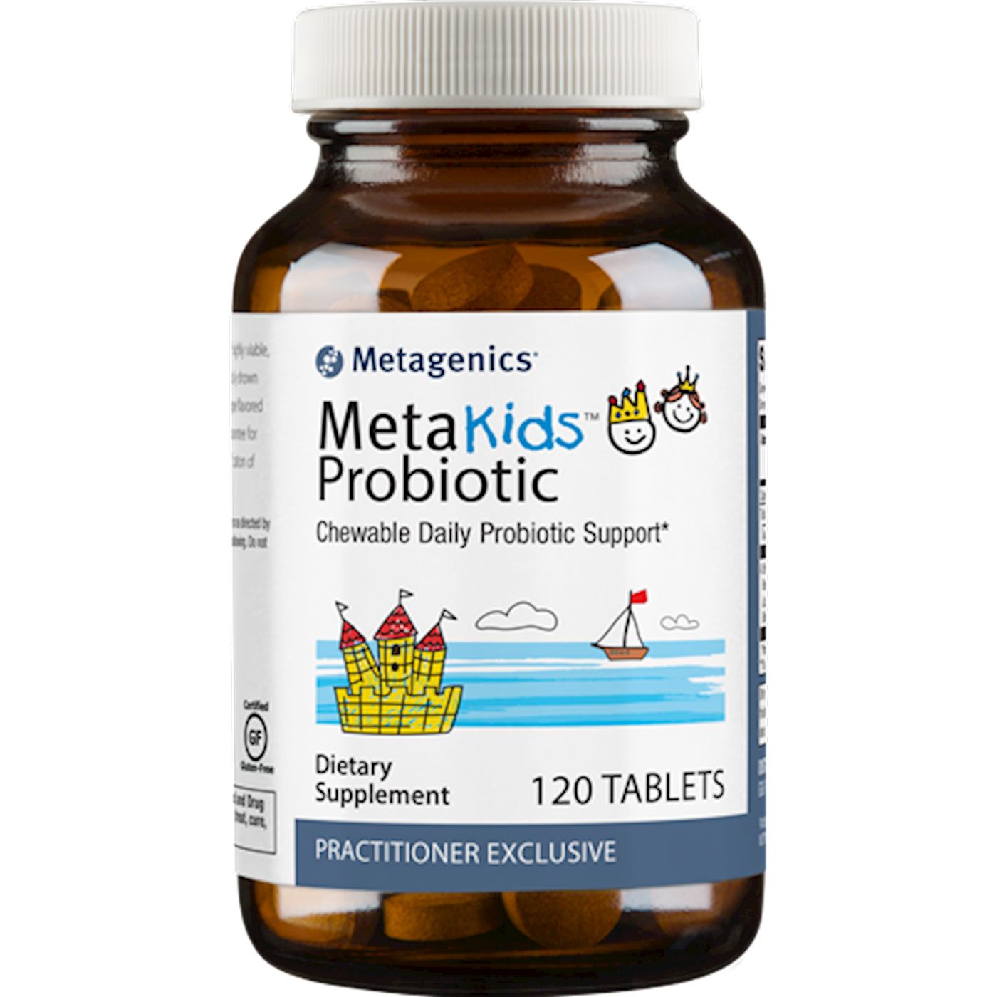 MetaKids Probiotic 120 tabs Curated Wellness