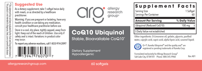 CoQH-CF 100 mg 60 gels Curated Wellness