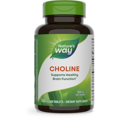 Choline 500 mg  Curated Wellness