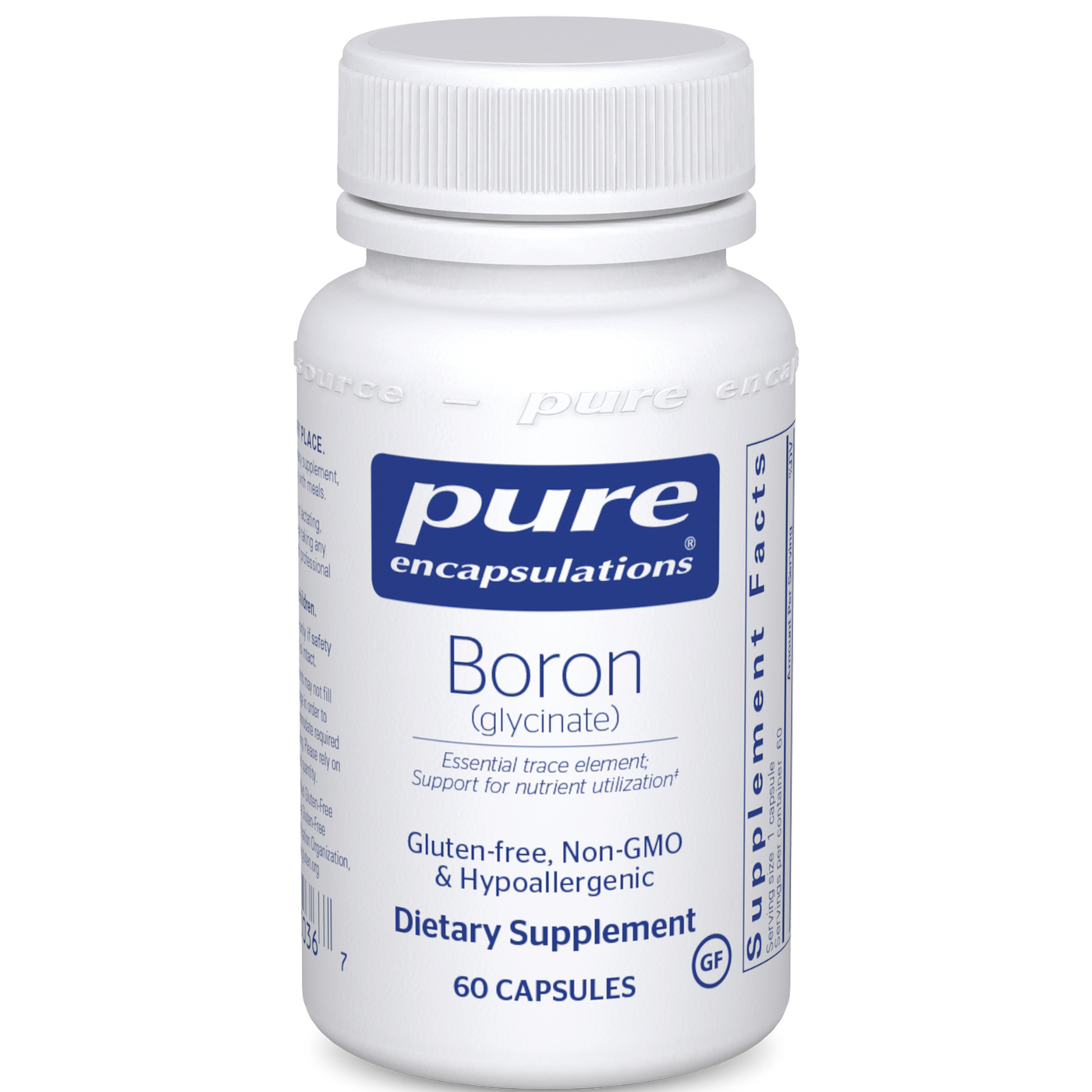 Boron 2 mg 60 vcaps Curated Wellness