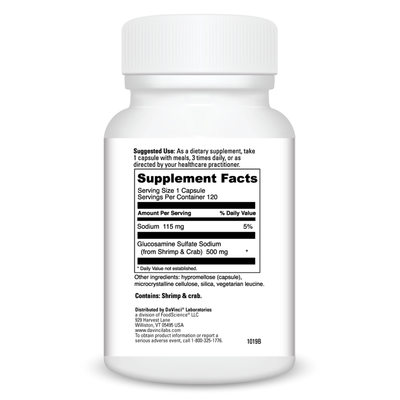 Glucosamine Sulfate 500 mg  Curated Wellness