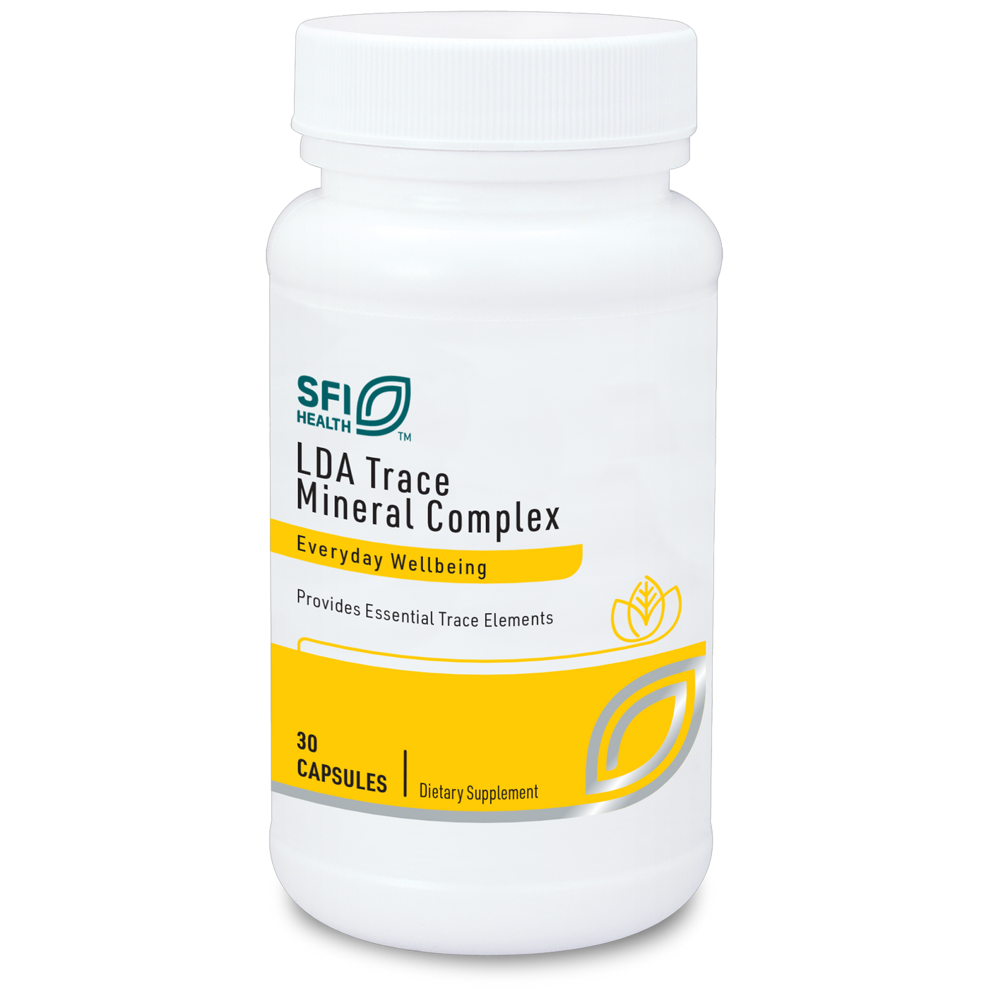 LDA Trace Mineral Complex 30 vegcap Curated Wellness